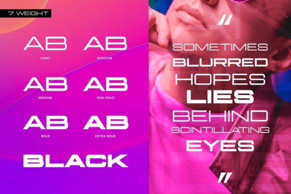Emord Font - Preview 1