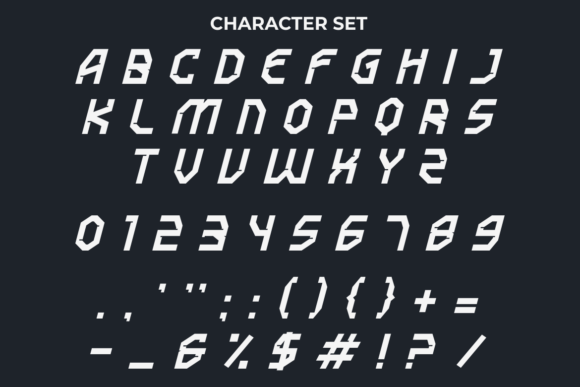 Exoplane Font - Preview 1