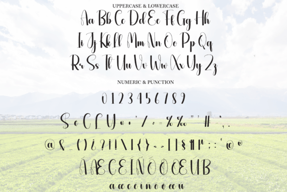 Farming Font - Preview 5