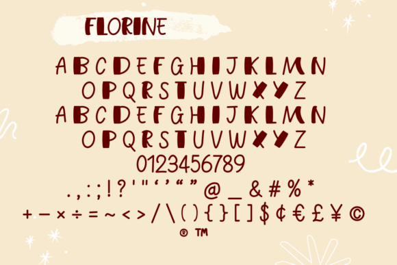 Fluorine Font - Preview 1