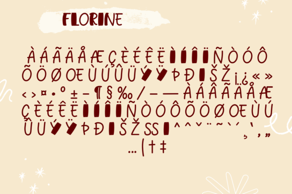 Fluorine Font - Preview 2
