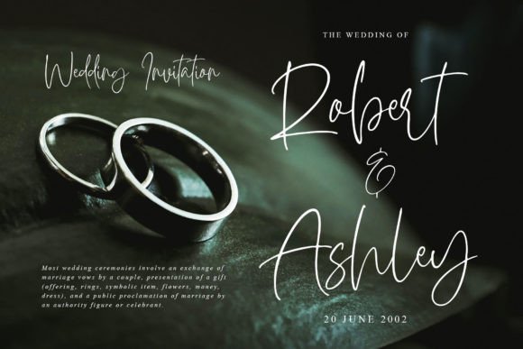 Glamonte Signature Font PNG with transparent background - Preview 4