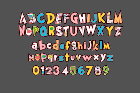Going to School Font - Preview 2