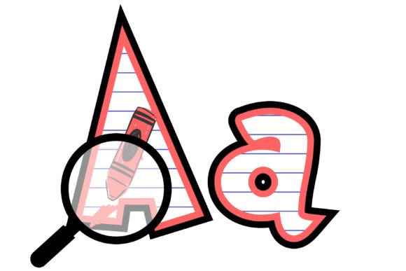 Going to School Font - Preview 5