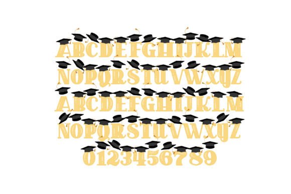 Graduate Font - Preview 1