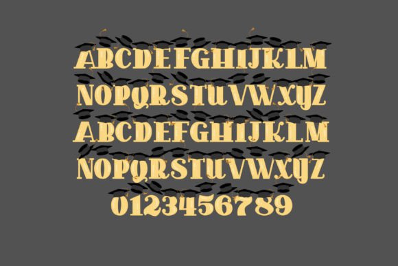 Graduate Font - Preview 2