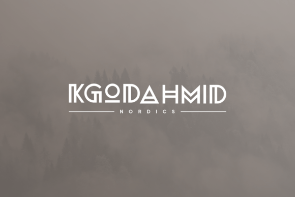 Jegbod Font PNG with transparent background - Preview 1