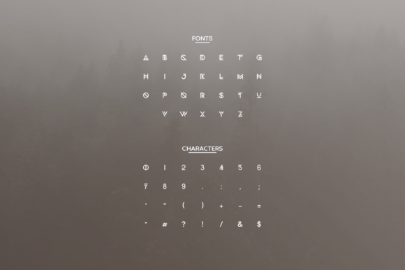 Jegbod Font PNG with transparent background - Preview 2