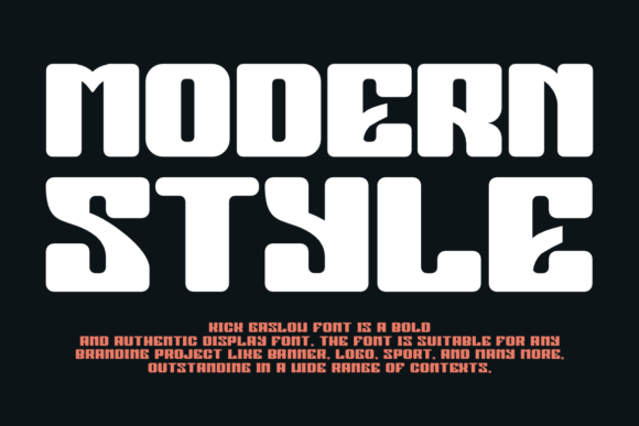 Kick Gaslow Font PNG with transparent background - Preview 2