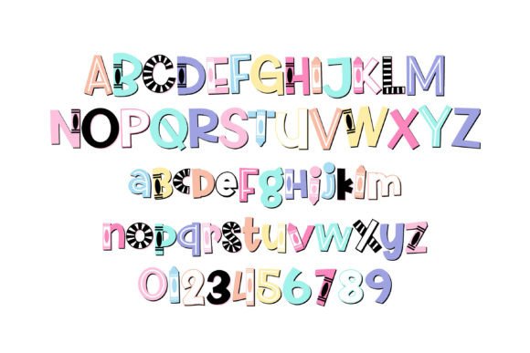 Krayola Font PNG with transparent background - Preview 1