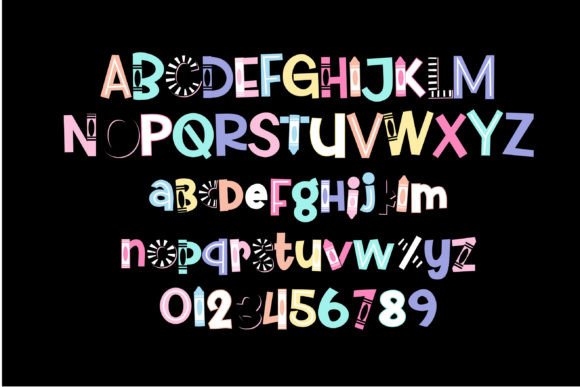 Krayola Font PNG with transparent background - Preview 2