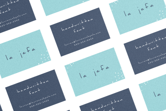 La Jefa Font PNG with transparent background - Preview 4