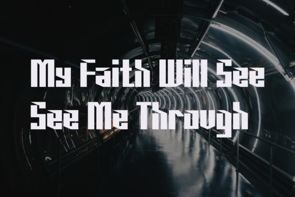 Leterghetic Font font preview - 3