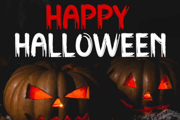Little Ghost Font PNG with transparent background - Preview 1