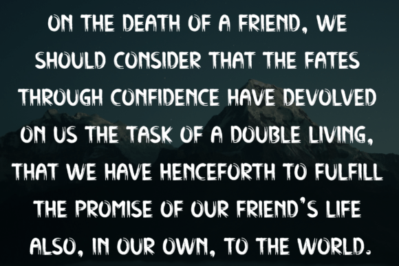 Little Ghost Font PNG with transparent background - Preview 5