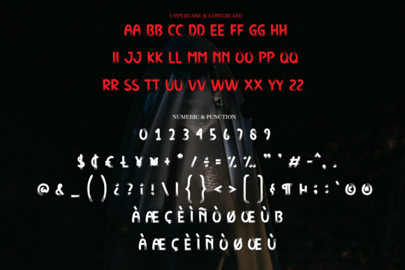 Little Ghost Font PNG with transparent background - Preview 6