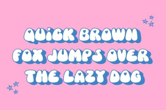 Love Bold Font PNG with transparent background - Preview 1