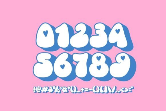 Love Bold Font PNG with transparent background - Preview 5