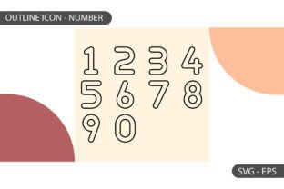 Number Icon Set Graphic by SIKEY STUDIO · Creative Fabrica