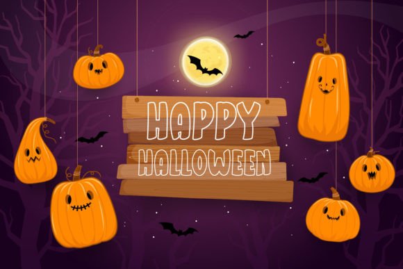 Outline Magic Font PNG with transparent background - Preview 2