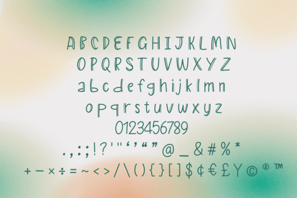 Oxygen Font PNG with transparent background - Preview 1
