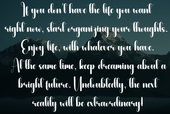 Pitchblack Font PNG with transparent background - Preview 5