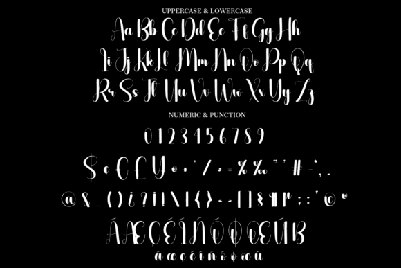 Pitchblack Font PNG with transparent background - Preview 6