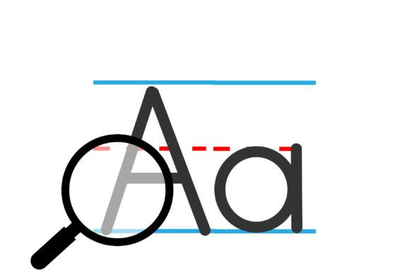 Print Practice Font PNG with transparent background - Preview 5