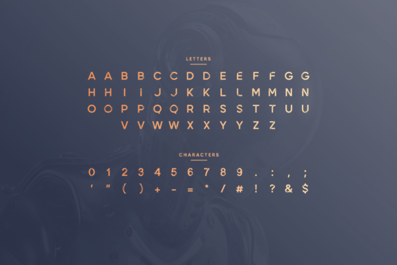 Qucros Font PNG with transparent background - Preview 2