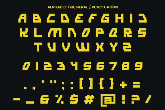 Ralazar Font PNG with transparent background - Preview 1