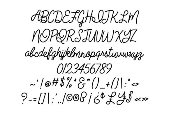 Scrapbooks N' Sweatpants Font PNG with transparent background - Preview 1
