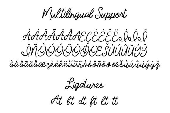 Scrapbooks N' Sweatpants Font PNG with transparent background - Preview 2