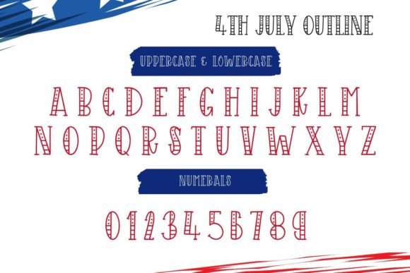 4th July Font - Preview 6