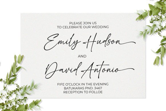 Breathney Font - Preview 3