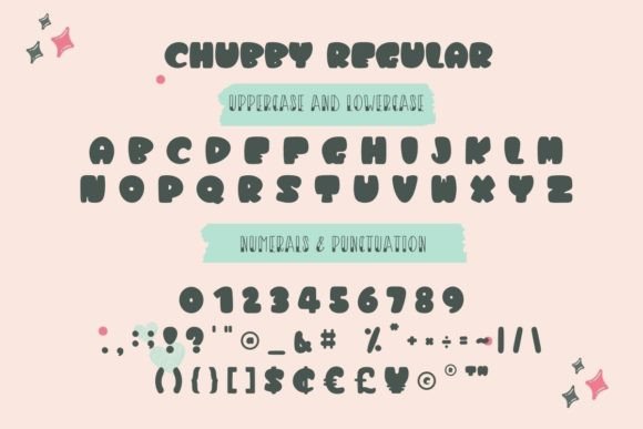 Chubby Font - Preview 6