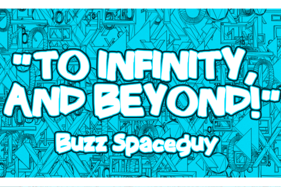 Chunky Comic Font - Preview 1