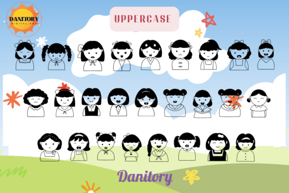 Cute Girls Font - Preview 2