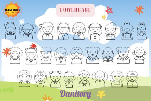 Cute Girls Font - Preview 3