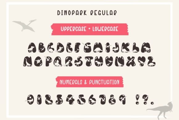 Dinopark Font - Preview 5