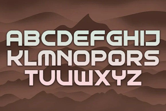 Enfolding Font - Preview 2