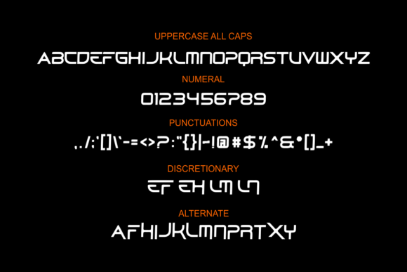 Ex Almexa Font - Preview 2