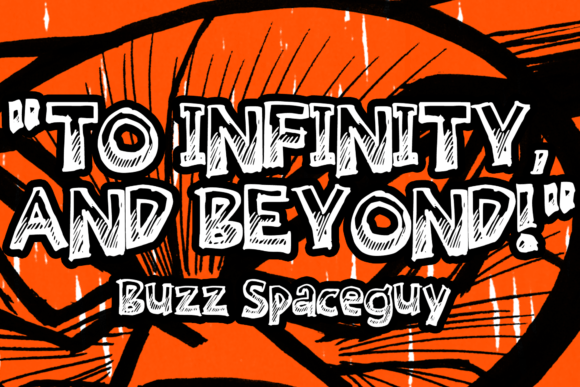 Expressive Comic Font - Preview 1