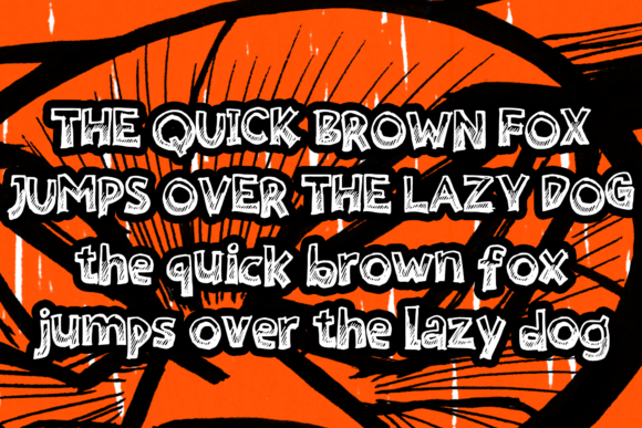 Expressive Comic Font - Preview 3