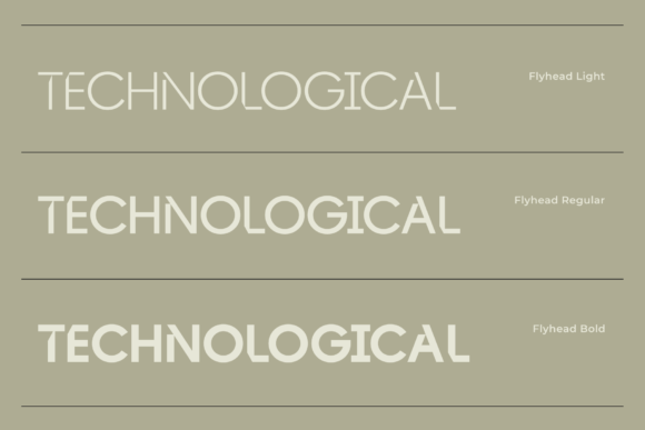 Flyhead Font - Preview 1