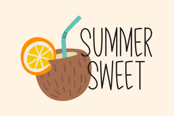 I Love Summer Font - Preview 4