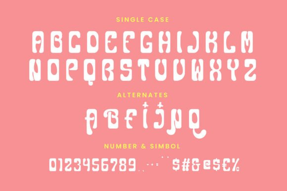 Nanncie Font PNG with transparent background - Preview 6