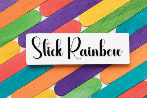 Oily Font PNG with transparent background - Preview 2