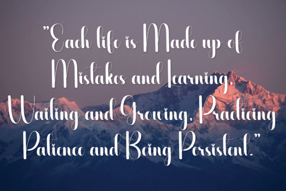 Oily Font PNG with transparent background - Preview 5