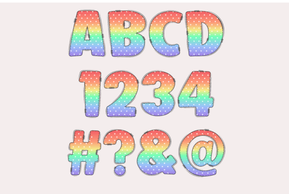 Pride Mount Font PNG with transparent background - Preview 3