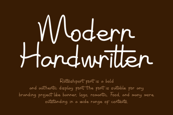 Rattoshiport Font PNG with transparent background - Preview 1